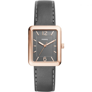 Bracelet de montre Fossil ES4245 Cuir Gris 18mm